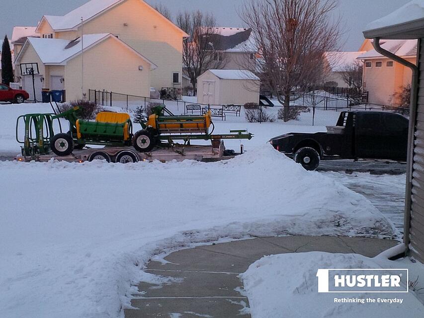 Another cold morning heading out for demonstrations in USA