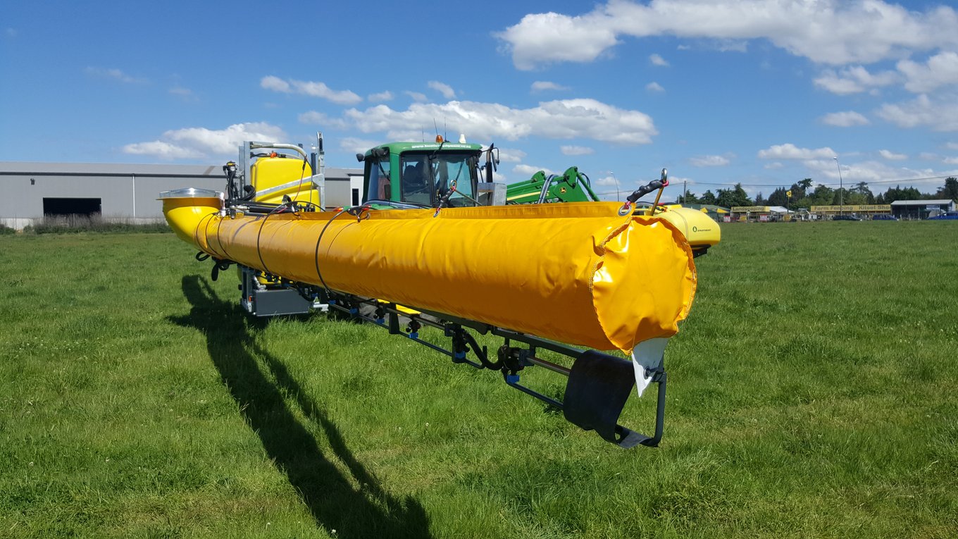 Air-Assisted boom spraying reduces application costs by 70%